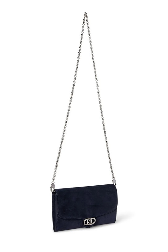 Lauren Ralph Lauren kopertówka zamszowa 432980761 granatowy AW25