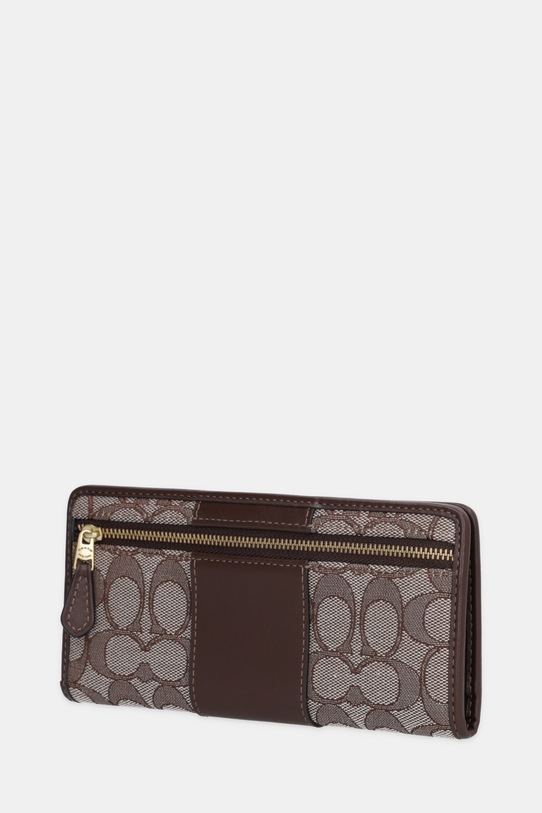 Coach portfel CCC98 brązowy AW25