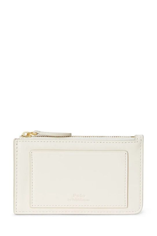 Polo Ralph Lauren portfel skórzany 427980479 beżowy AW25