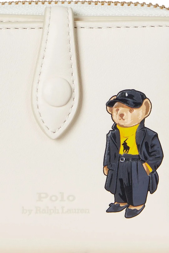 Polo Ralph Lauren portfel skórzany 427980480 beżowy