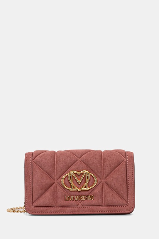 Love Moschino poșetă nu incape in A4 rosu JC5640PP0NKE0611