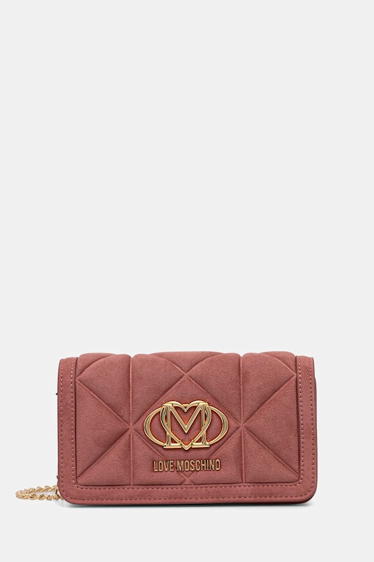 Love Moschino poșetă nu incape in A4 rosu JC5640PP0NKE0611