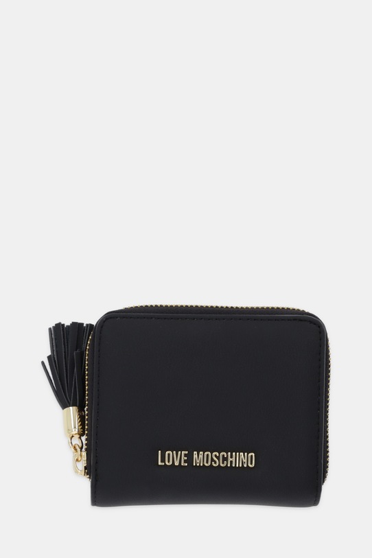 Love Moschino portfel imitacja skóry licowej czarny JC5689PP0NKD0000