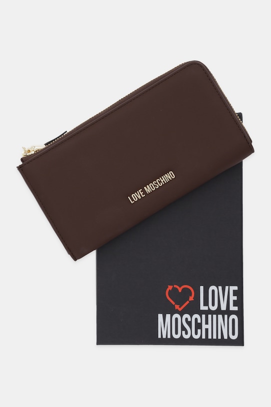 Love Moschino portfel JC5690PP0NKD0313 brązowy