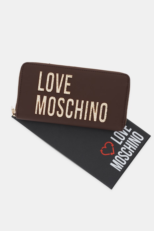 Love Moschino portfel JC5692PP0NKD031A brązowy