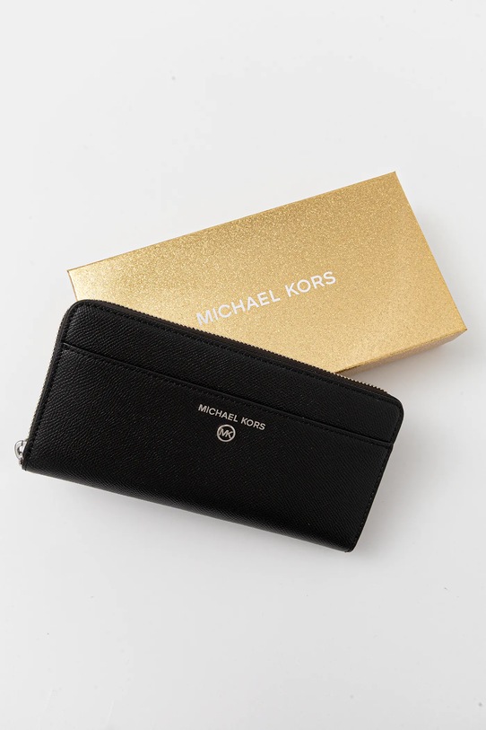 Шкіряний гаманець MICHAEL Michael Kors 32R3ST9E3L чорний