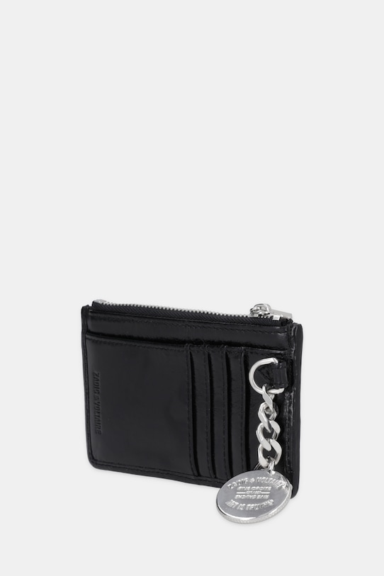 ZADIG&VOLTAIRE portofel de piele LWBA02519 negru AW25