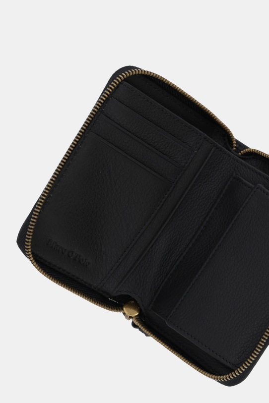 Akcesoria Marc O'Polo portfel skórzany 5000007855 czarny