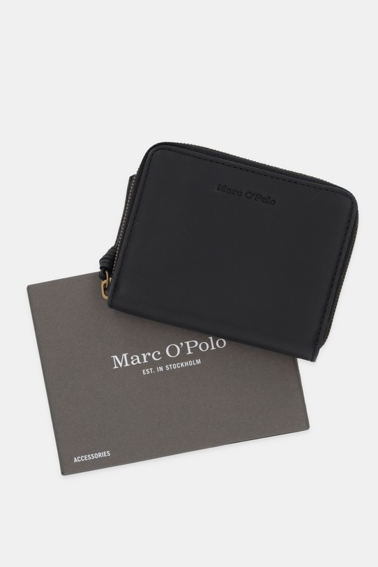 Marc O'Polo portfel skórzany 5000007855 czarny