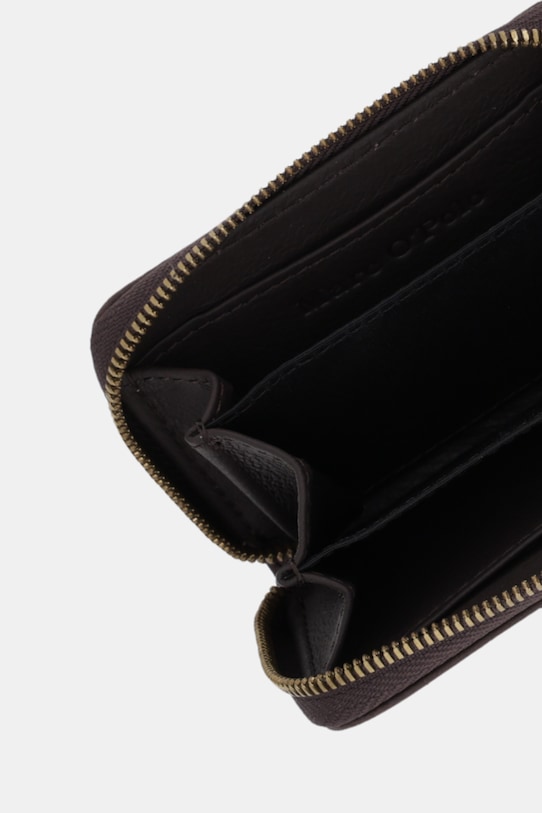 Akcesoria Marc O'Polo portfel skórzany 5000007857 brązowy