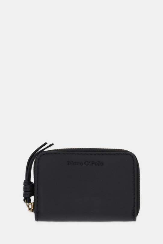 Marc O'Polo portfel skórzany skóra licowa czarny 5000007857
