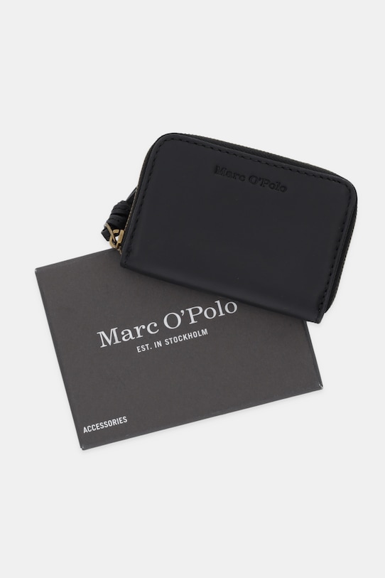 Marc O'Polo portfel skórzany 5000007857 czarny