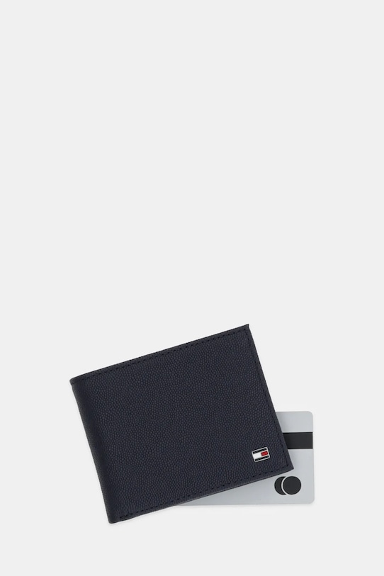 Doplňky Kožená peněženka Tommy Hilfiger AM0AM13518 námořnická modř