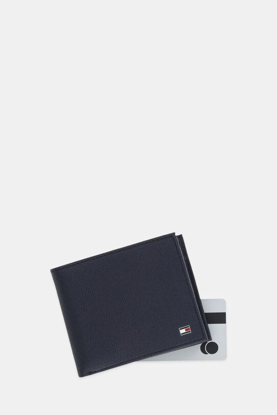 Doplňky Kožená peněženka Tommy Hilfiger AM0AM13519 námořnická modř