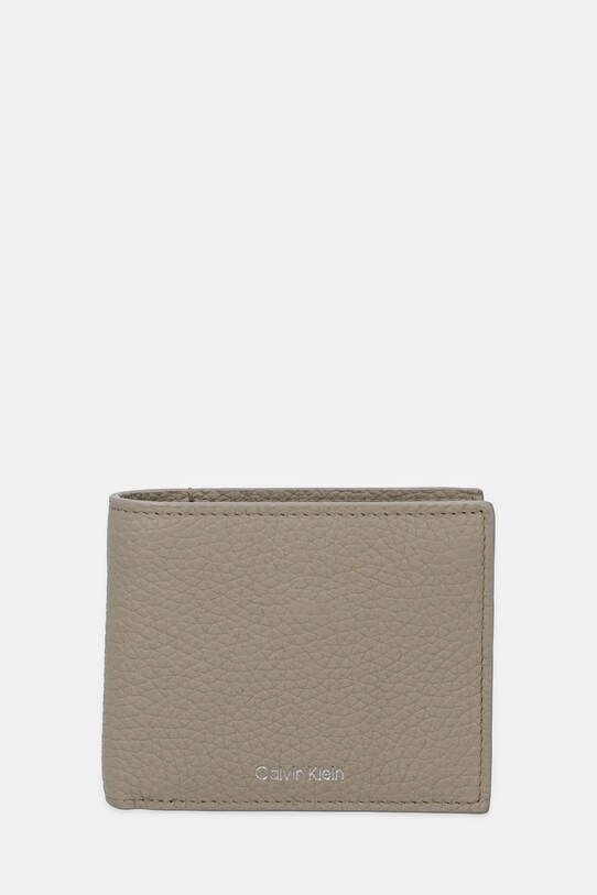 Calvin Klein bőr pénztárca sima barna LV04D1028G