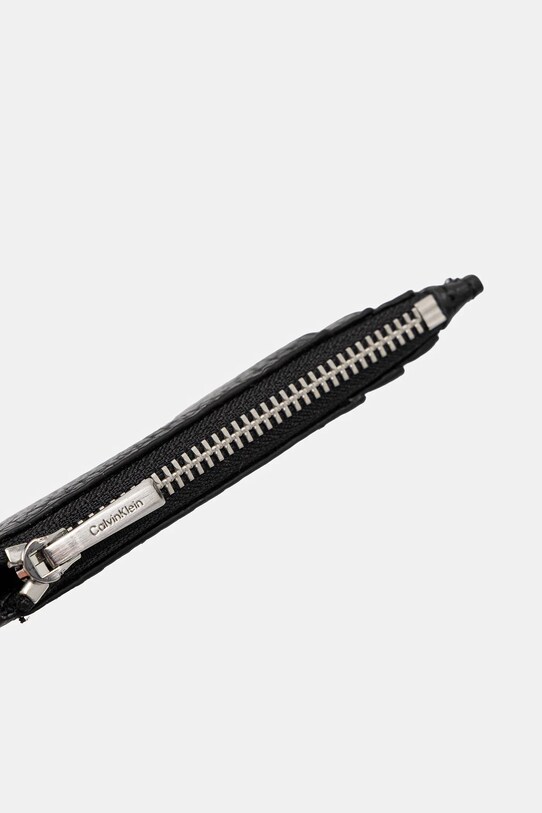 Kiegészítők Calvin Klein bőr pénztárca LV04D1030G fekete
