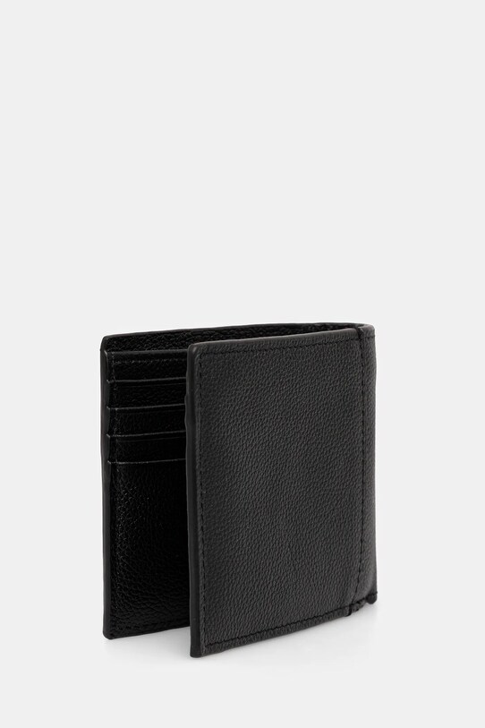 Calvin Klein portfel skórzany LV04D1033G czarny AW25