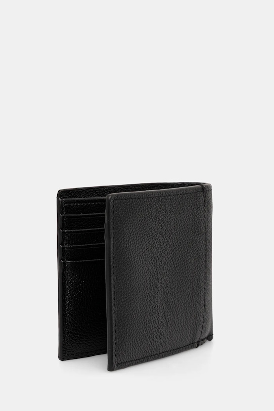 Kožená peňaženka Calvin Klein LV04D1033G čierna AW25