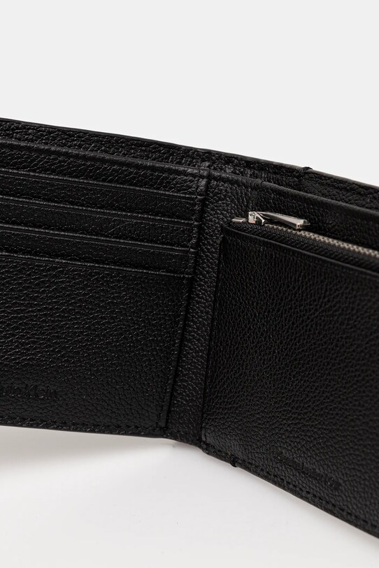 Kiegészítők Calvin Klein bőr pénztárca LV04D1033G fekete