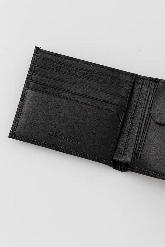 Аксессуары Кожаный кошелек Calvin Klein LV04D1043G чёрный