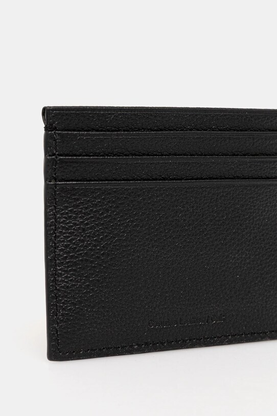 Δερμάτινη θήκη για κάρτες Calvin Klein LV04D1100G μαύρο AW25