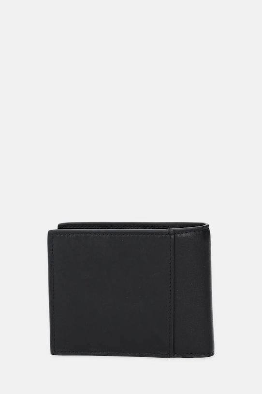 Kožená peňaženka Calvin Klein LV04G1072G čierna AW25