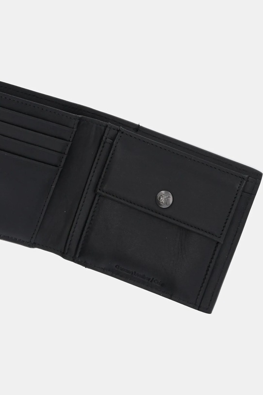 Δερμάτινο πορτοφόλι Calvin Klein μαύρο LV04G1072G