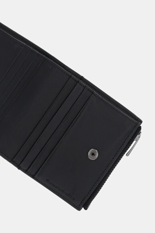 Δερμάτινο πορτοφόλι Calvin Klein μαύρο LV04G1074G