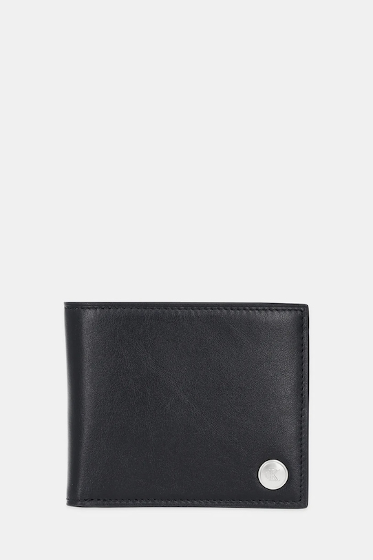 Calvin Klein portofel de piele piele negru LV04G1082G