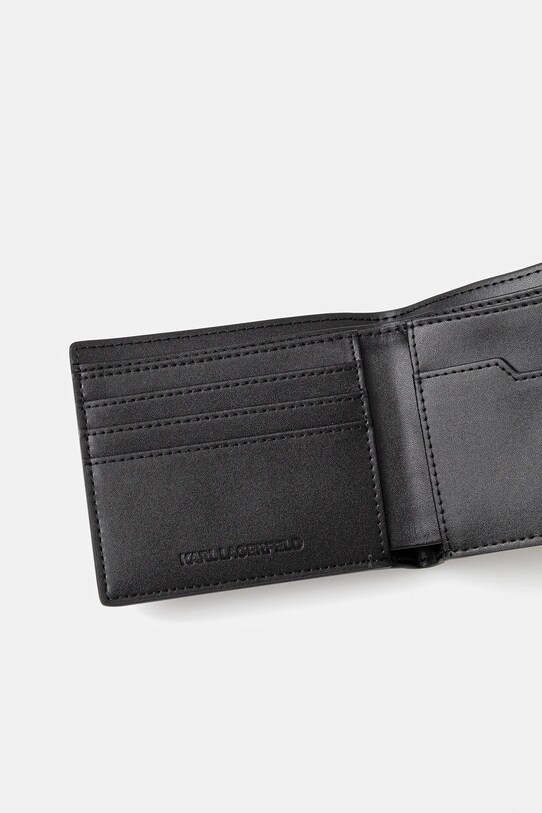 Kiegészítők Karl Lagerfeld bőr pénztárca K/MONOGRAM A3M30182 fekete
