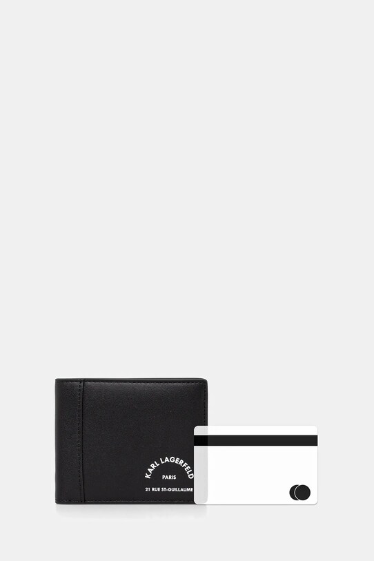 Karl Lagerfeld pénztárca K/DAILY fekete A3M30342