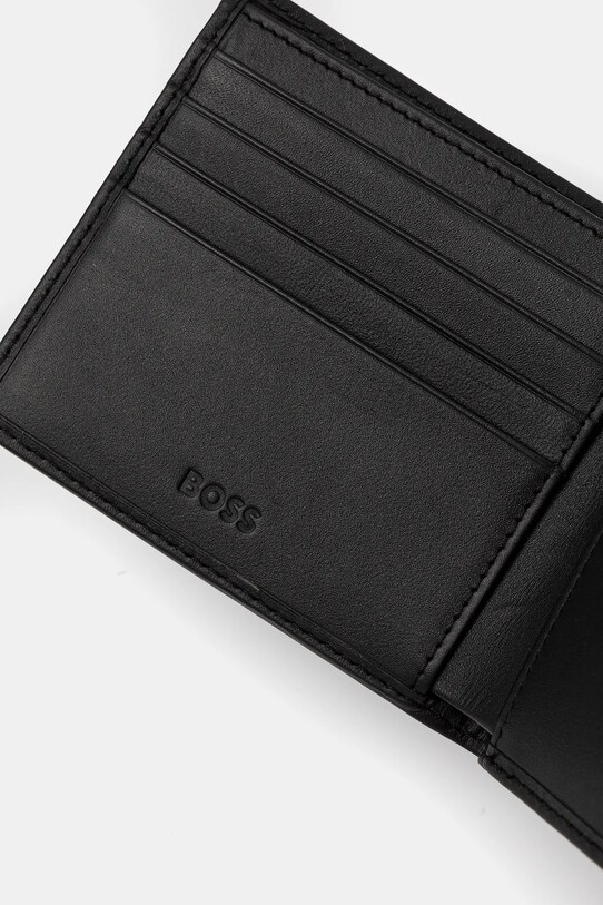 Accesorii BOSS portofel de piele 50548811 negru