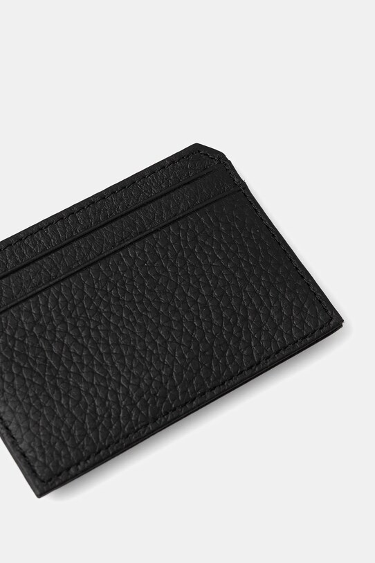 HUGO portofel din piele și suport pentru card 50548752 negru