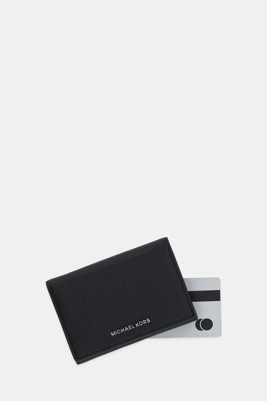 Accesorii Michael Kors portofel de piele HUDSON 39S5LHDD6L negru