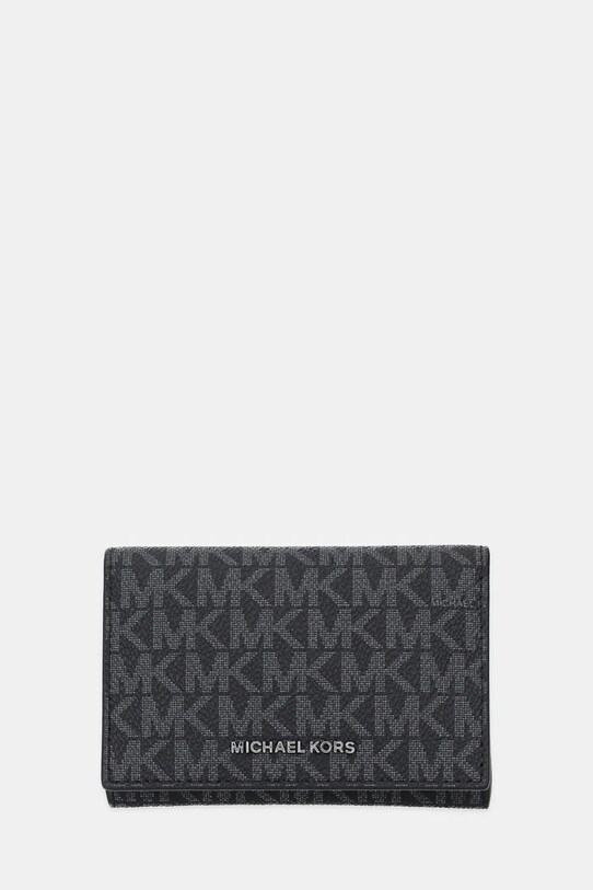 Michael Kors pénztárca HUDSON mintás fekete 39T5LHDD6B