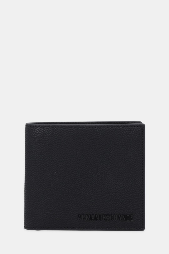 Armani Exchange portfel imitacja skóry licowej czarny XM000168.AF17090