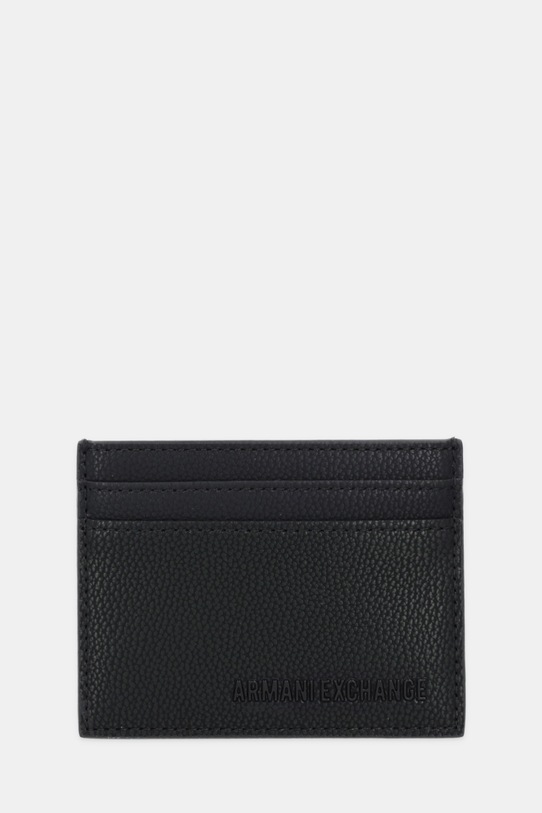 Armani Exchange etui na karty aplikacja czarny XM000169.AF17090