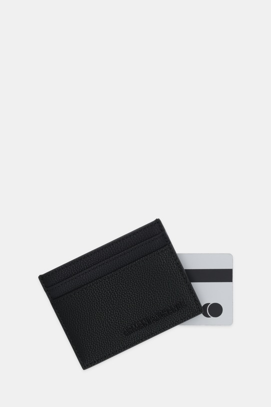 Akcesoria Armani Exchange etui na karty XM000169.AF17090 czarny