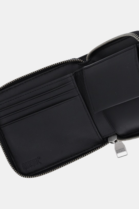 Doplnky Peňaženka Diesel DSL 3D DSL 3D- BI FOLD COIN ZI X10007.P8078 čierna