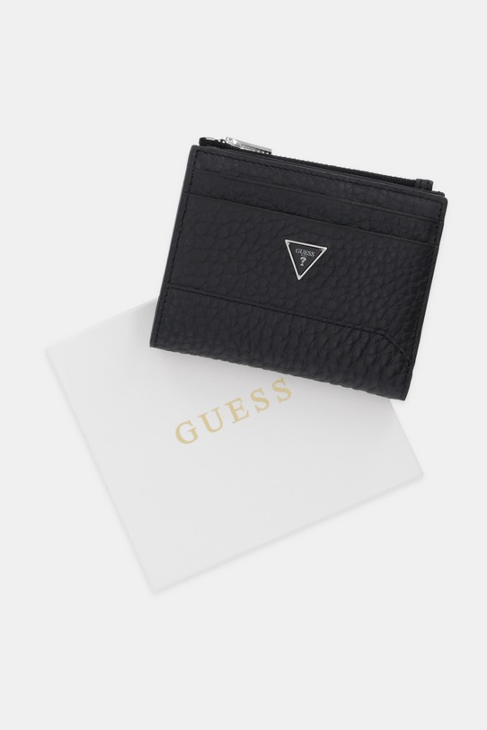 Кожен портфейл Guess TORINO SMBAGR.LEA03 черен