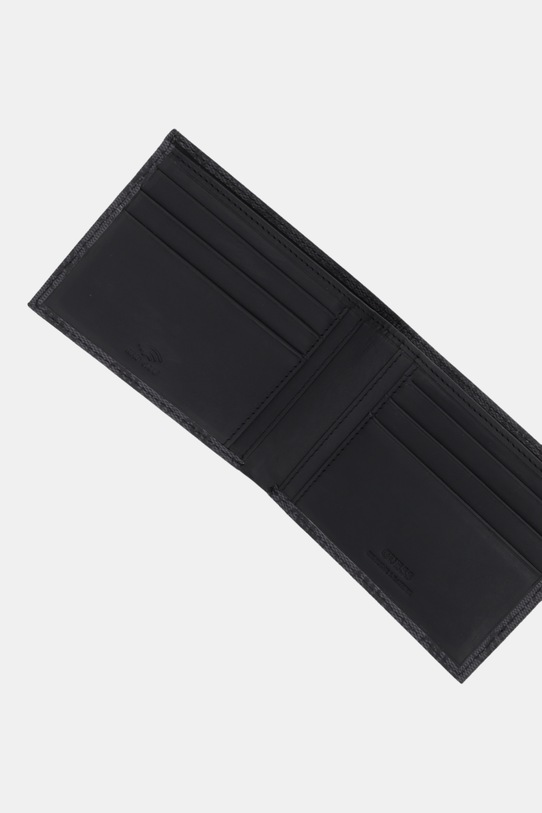 Akcesoria Guess portfel skórzany MILANO SMMACT.LEA27 czarny