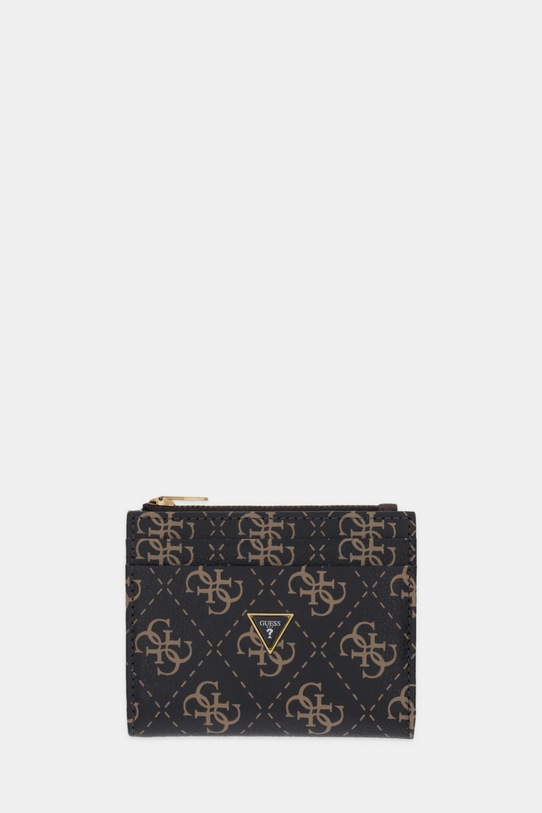Кожен портфейл Guess MILANO гладка кожа кафяв SMMALO.LEA03
