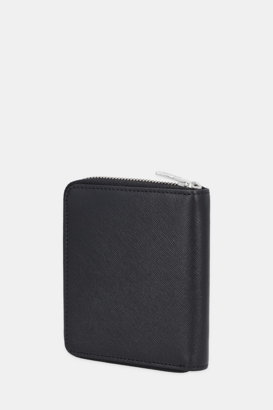 Guess portfel skórzany MILANO SMMASL.LEA02 czarny AW25