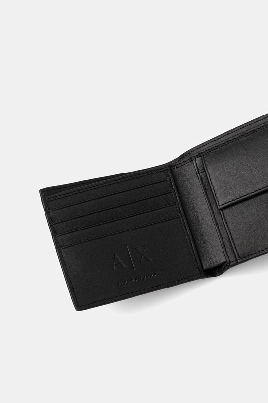 Armani Exchange portfel skórzany XM000167.AF19502 czarny AW25