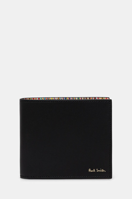 Paul Smith portfel skórzany 0 gładkie czarny M1A.4832.CMULTI
