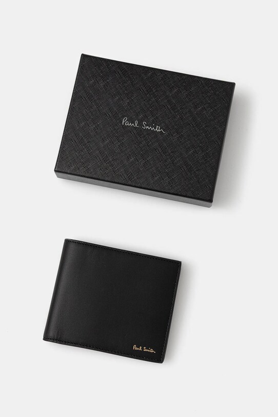 Δερμάτινο πορτοφόλι Paul Smith 0 μαύρο M1A.4833.CMULTI