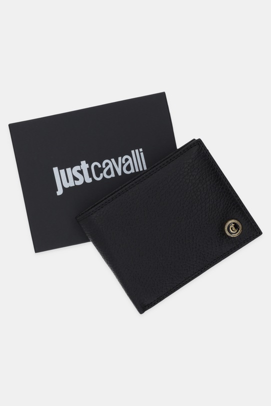 Just Cavalli portfel skórzany 79QA5PW3.ZP114 czarny