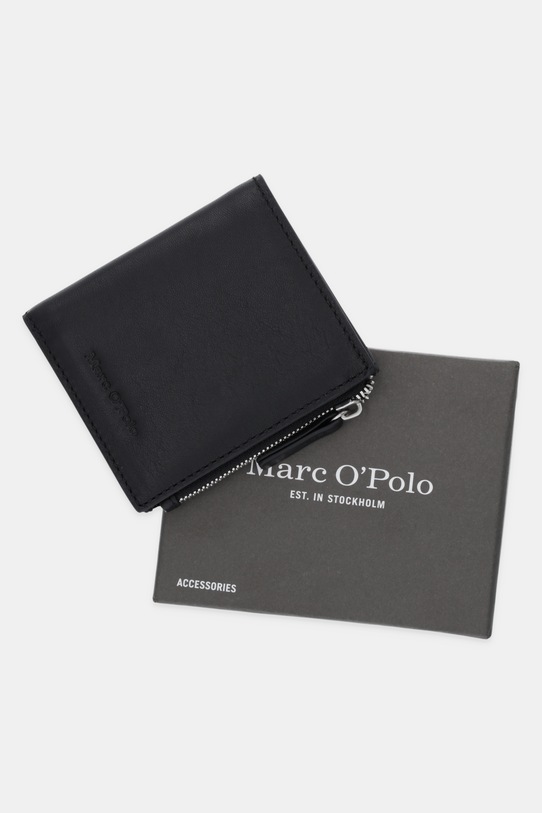 Marc O'Polo portfel skórzany 50929915601141 czarny