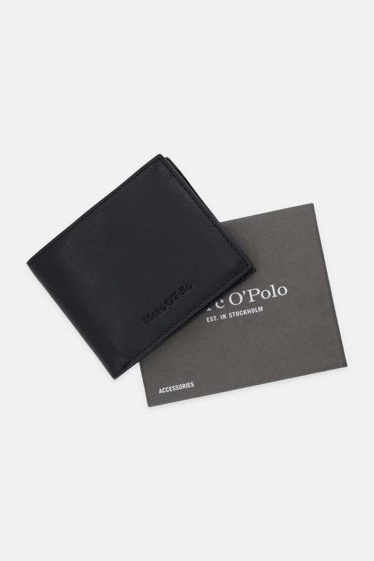 Marc O'Polo portfel skórzany 50929915801141 czarny