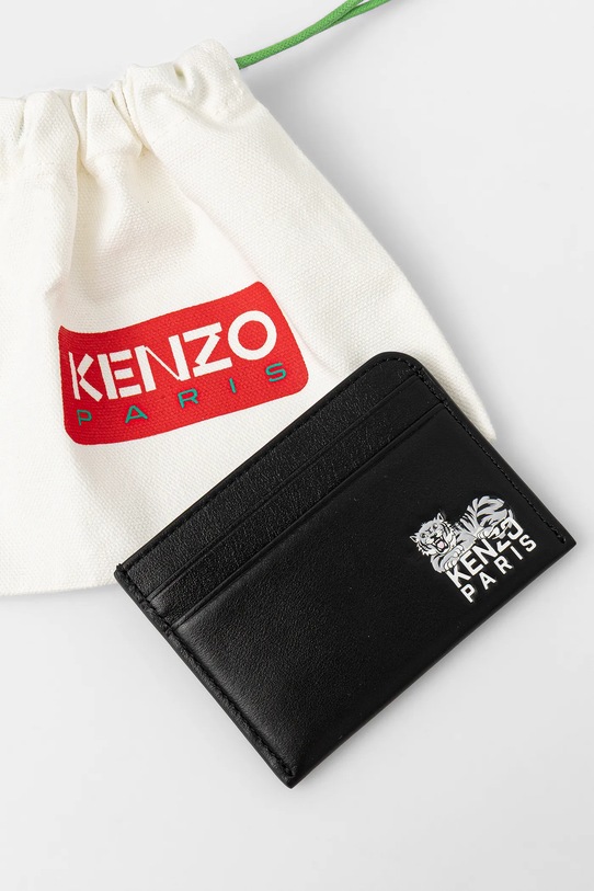 Akcesoria Kenzo etui na karty skórzane FF65PM600L46 czarny